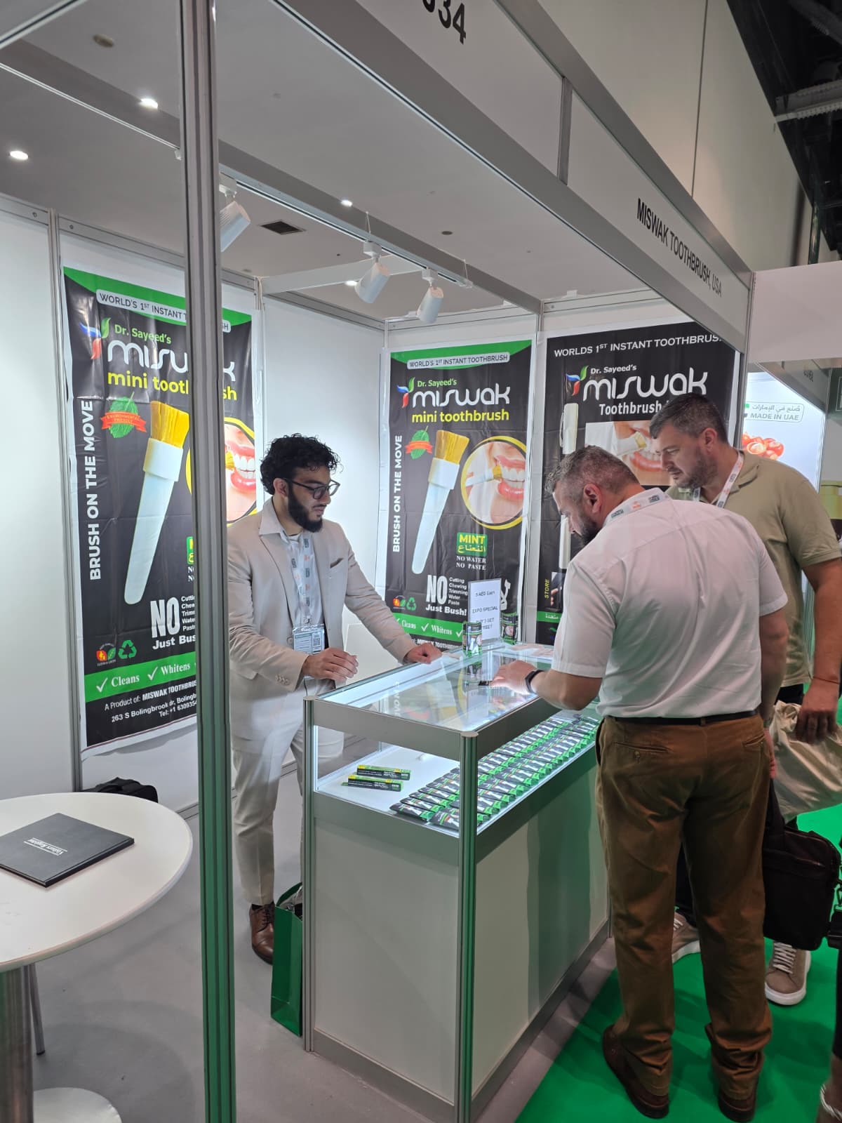 Miswak Toothbrush at Dubai Expo 